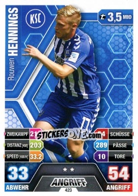 Sticker Rouwen Hennings