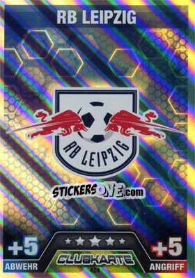 Sticker Club Logo - German Fussball Bundesliga 2014-2015. Match Attax n. 424 - Topps