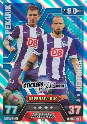 Sticker Peter Pekarik / John Heitinga (Defensiv-Duo)