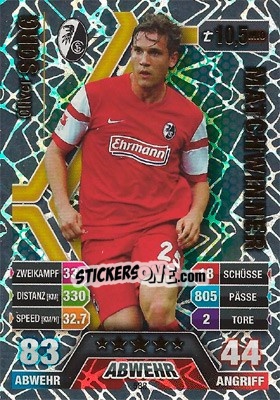 Cromo Oliver Sorg - German Fussball Bundesliga 2014-2015. Match Attax - Topps