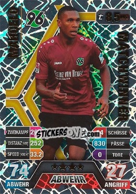 Sticker Marcelo - German Fussball Bundesliga 2014-2015. Match Attax - Topps