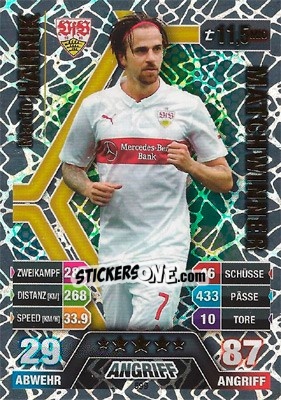 Sticker Martin Harnik - German Fussball Bundesliga 2014-2015. Match Attax - Topps