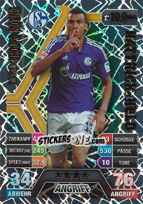 Sticker Eric Maxim Choupo-Moting - German Fussball Bundesliga 2014-2015. Match Attax n. 603 - Topps