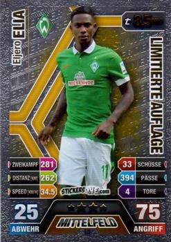 Cromo Eljero Elia - German Fussball Bundesliga 2014-2015. Match Attax n. L3 - Topps