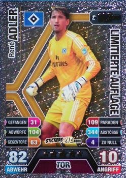 Figurina Rene Adler - German Fussball Bundesliga 2014-2015. Match Attax n. L7 - Topps