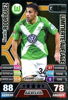 Figurina Ricardo Rodríguez - German Fussball Bundesliga 2014-2015. Match Attax n. L18 - Topps