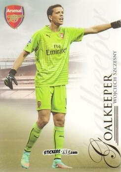 Figurina Wojciech Szczesny - UNIQUE Arsenal 2015
 n. 3 - Futera
