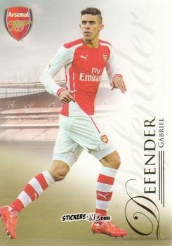 Figurina Gabriel - UNIQUE Arsenal 2015
 n. 7 - Futera