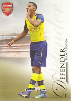 Sticker Isaac Hayden - UNIQUE Arsenal 2015
 n. 9 - Futera