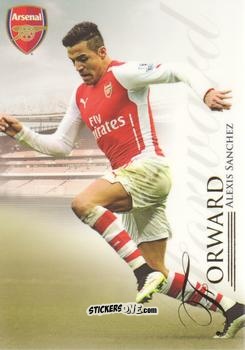 Cromo Alexis Sanchez - UNIQUE Arsenal 2015
 n. 27 - Futera