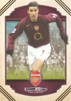 Sticker Robert Pires - UNIQUE Arsenal 2015
 n. 44 - Futera