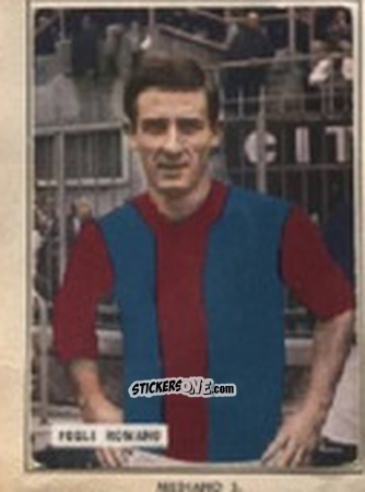 Sticker FOGLI - Campionato 1965-66
 n. 17 - EDIZIONE FILATELICHE
