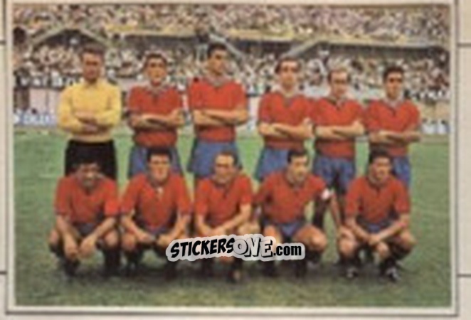 Sticker CATANIA SQUADRA - Campionato 1965-66
 n. 65 - EDIZIONE FILATELICHE
