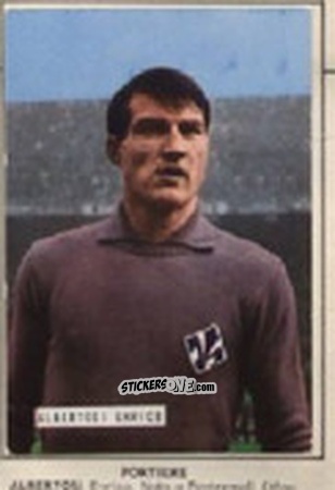 Sticker ALBERTOSI - Campionato 1965-66
 n. 66 - EDIZIONE FILATELICHE
