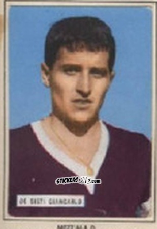 Figurina DE SISTI - Campionato 1965-66
 n. 72 - EDIZIONE FILATELICHE
