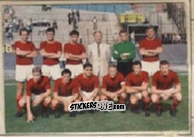 Figurina ROMA SQUADRA - Campionato 1965-66
 n. 169 - EDIZIONE FILATELICHE
