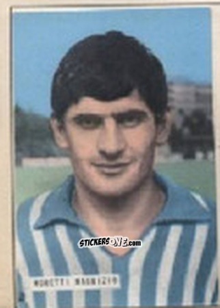 Sticker MORETTI - Campionato 1965-66
 n. 186 - EDIZIONE FILATELICHE
