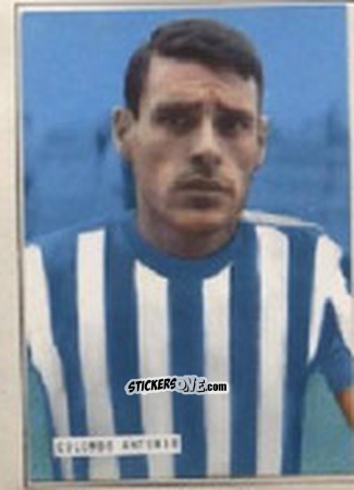 Sticker COLOMBO - Campionato 1965-66
 n. 187 - EDIZIONE FILATELICHE
