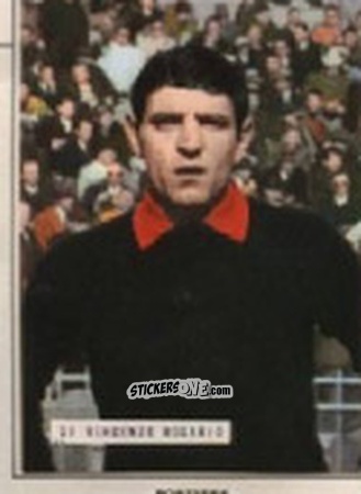Cromo DI VINCENZO - Campionato 1965-66
 n. 209 - EDIZIONE FILATELICHE
