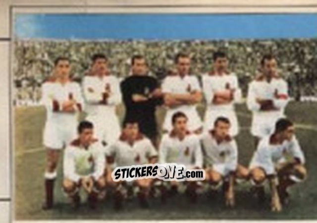 Cromo VICENZA SQUADRA - Campionato 1965-66
 n. 234 - EDIZIONE FILATELICHE
