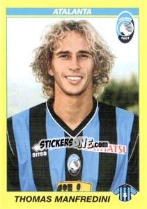 Sticker THOMAS MANFREDINI - Calciatori 2009-2010 n. 7 - Panini