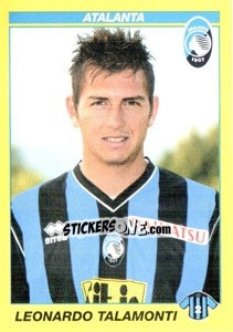 Figurina LEONARDO TALAMONTI - Calciatori 2009-2010 - Panini