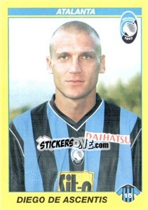 Sticker DIEGO DE ASCENTIS - Calciatori 2009-2010 n. 13 - Panini