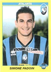 Sticker SIMONE PADOIN - Calciatori 2009-2010 - Panini