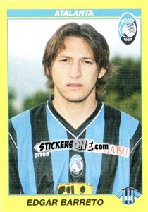 Sticker EDGAR BARRETO - Calciatori 2009-2010 - Panini