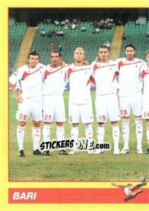 Sticker SQUADRA/1 (Bari) - Calciatori 2009-2010 n. 26 - Panini