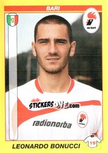Sticker LEONARDO BONUCCI - Calciatori 2009-2010 n. 33 - Panini
