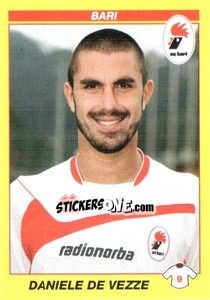 Figurina DANIELE DE VEZZE - Calciatori 2009-2010 - Panini