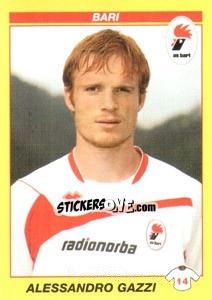Sticker ALESSANDRO GAZZI - Calciatori 2009-2010 n. 37 - Panini
