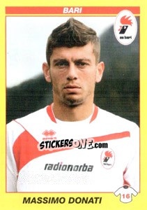 Figurina MASSIMO DONATI - Calciatori 2009-2010 - Panini