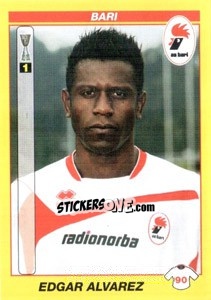 Sticker EDGAR ALVAREZ - Calciatori 2009-2010 - Panini