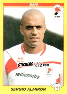 Sticker SERGIO ALMIRON - Calciatori 2009-2010 n. 41 - Panini