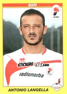 Cromo ANTONIO LANGELLA - Calciatori 2009-2010 - Panini