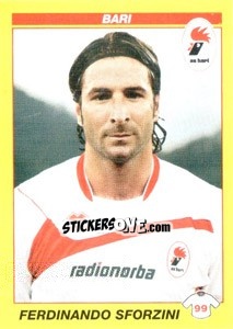 Sticker FERDINANDO SFORZINI - Calciatori 2009-2010 n. 47 - Panini