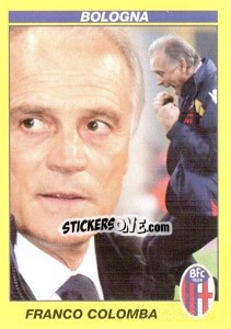 Sticker FRANCO COLOMBA - Calciatori 2009-2010 n. 52 - Panini