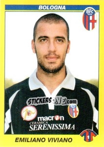 Sticker EMILIANO VIVIANO - Calciatori 2009-2010 n. 53 - Panini