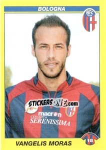 Sticker VANGELIS MORAS - Calciatori 2009-2010 n. 55 - Panini
