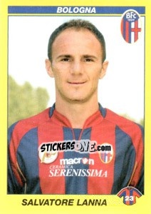 Sticker SALVATORE LANNA - Calciatori 2009-2010 n. 57 - Panini
