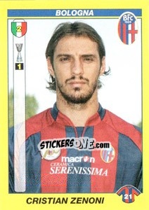 Sticker CRISTIAN ZENONI - Calciatori 2009-2010 n. 59 - Panini