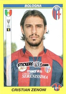 Figurina CRISTIAN ZENONI - Calciatori 2009-2010 - Panini