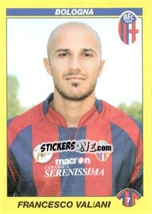 Figurina FRANCESCO VALIANI - Calciatori 2009-2010 - Panini