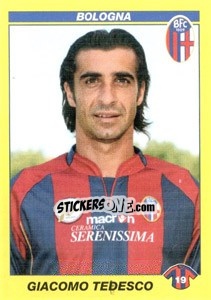 Sticker GIACOMO TEDESCO - Calciatori 2009-2010 n. 62 - Panini