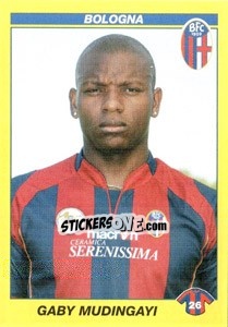 Sticker GABY MUDINGAYI - Calciatori 2009-2010 n. 63 - Panini