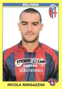 Figurina NICOLA MINGAZZINI - Calciatori 2009-2010 - Panini