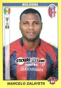Sticker MARCELO ZALAYETA - Calciatori 2009-2010 n. 71 - Panini