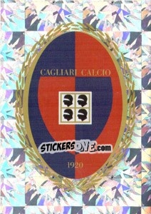 Sticker SCUDETTO (Cagliari) - Calciatori 2009-2010 - Panini